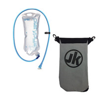 Platypus hydration bladder and JK logo pouch