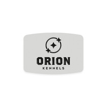 orion kennels metal badge