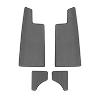 knarr fd deck pad kit, grey over black pads